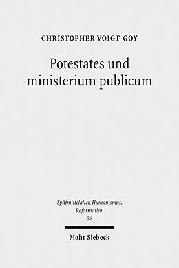 E-Book (pdf) Potestates und ministerium publicum von Christopher Voigt-Goy