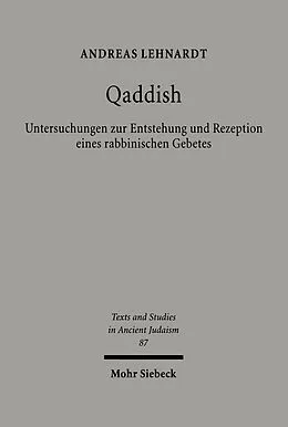 E-Book (pdf) Qaddish von Andreas Lehnardt