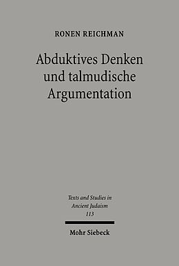 E-Book (pdf) Abduktives Denken und talmudische Argumentation von Ronen Reichman