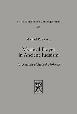 eBook (pdf) Mystical Prayer in Ancient Judaism de Michael D. Swartz