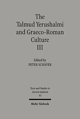 eBook (pdf) The Talmud Yerushalmi and Graeco-Roman Culture III de 