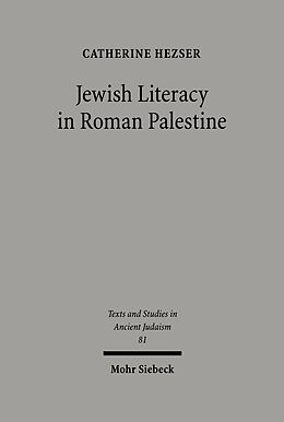 eBook (pdf) Jewish Literacy in Roman Palestine de Catherine Hezser