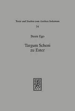 E-Book (pdf) Targum Scheni zu Ester von Beate Ego