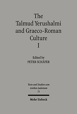 eBook (pdf) The Talmud Yerushalmi and Graeco-Roman Culture I de 