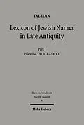 E-Book (pdf) Lexicon of Jewish Names in Late Antiquity von Tal Ilan