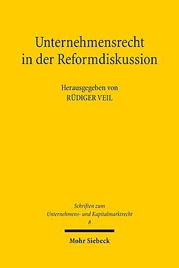 E-Book (pdf) Unternehmensrecht in der Reformdiskussion von 