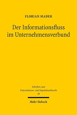 E-Book (pdf) Der Informationsfluss im Unternehmensverbund von Florian Mader