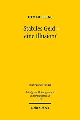 E-Book (pdf) Stabiles Geld - eine Illusion? von Otmar Issing