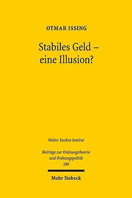 E-Book (pdf) Stabiles Geld - eine Illusion? von Otmar Issing