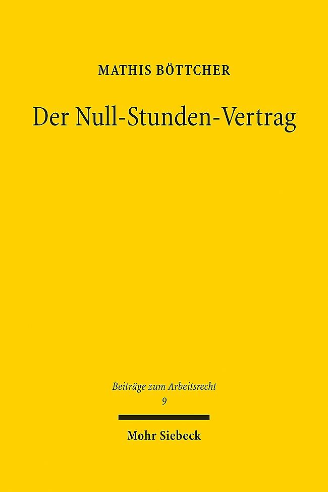 Der Null-Stunden-Vertrag