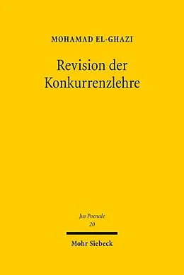 E-Book (pdf) Revision der Konkurrenzlehre von Mohamad El-Ghazi