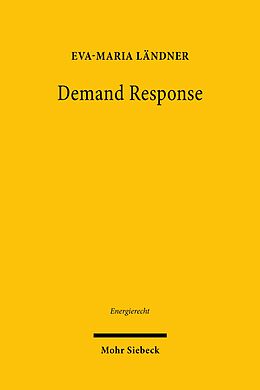 E-Book (pdf) Demand Response von Eva-Maria Ländner