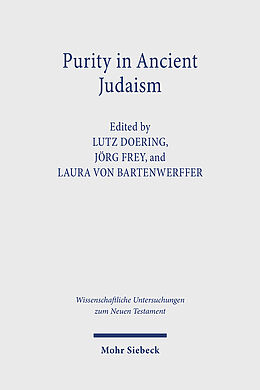 Livre Relié Purity in Ancient Judaism de 