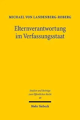 E-Book (pdf) Elternverantwortung im Verfassungsstaat von Michael von Landenberg-Roberg