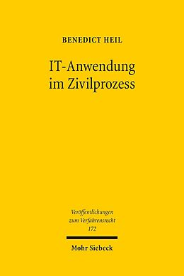 E-Book (pdf) IT-Anwendung im Zivilprozess von Benedict Heil