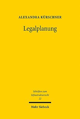 Kartonierter Einband Legalplanung von Alexandra Kürschner