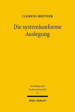 E-Book (pdf) Die systemkonforme Auslegung von Clemens Höpfner