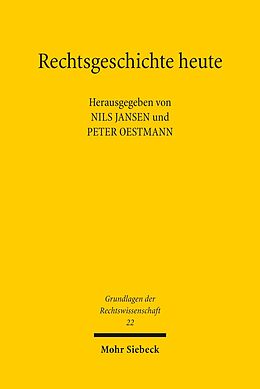 E-Book (pdf) Rechtsgeschichte heute von 