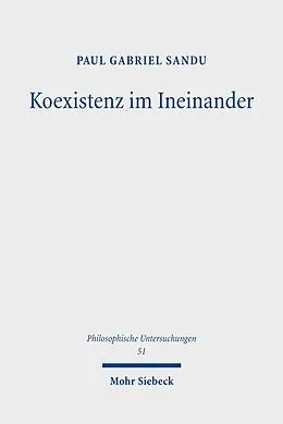 E-Book (pdf) Koexistenz im Ineinander von Paul Gabriel Sandu