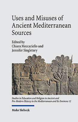 Fester Einband Uses and Misuses of Ancient Mediterranean Sources von 