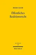 E-Book (pdf) Öffentliches Reaktionsrecht von Heiko Sauer