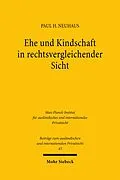 E-Book (pdf) Ehe und Kindschaft in rechtsvergleichender Sicht von Paul H Neuhaus