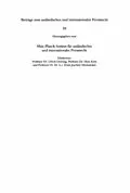 E-Book (pdf) Sachgerechte Haftungsregeln für Multinationale Konzerne von Karl Hofstetter