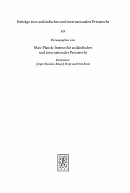 E-Book (pdf) Unterhaltsrang und -rückgriff I/II von Dieter Martiny