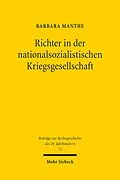 E-Book (pdf) Richter in der nationalsozialistischen Kriegsgesellschaft von Barbara Manthe