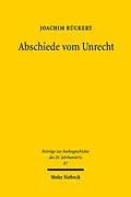 E-Book (pdf) Abschiede vom Unrecht von Joachim Rückert
