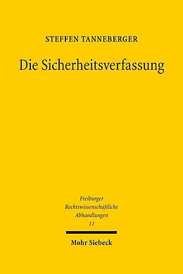 E-Book (pdf) Die Sicherheitsverfassung von Steffen Tanneberger