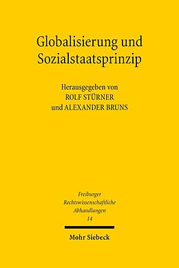 E-Book (pdf) Globalisierung und Sozialstaatsprinzip von 