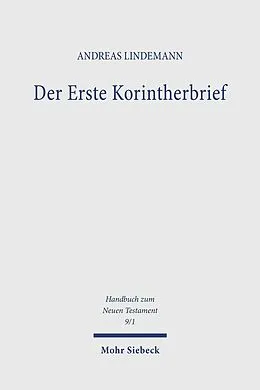E-Book (pdf) Der Erste Korintherbrief von Andreas Lindemann