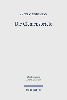 E-Book (pdf) Die Clemensbriefe von Andreas Lindemann