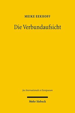 E-Book (pdf) Die Verbundaufsicht von Meike Eekhoff