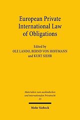 eBook (pdf) European Private International Law of Obligations de 