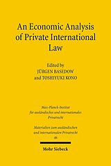 E-Book (pdf) An Economic Analysis of Private International Law von 