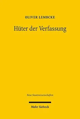 E-Book (pdf) Hüter der Verfassung von Oliver W. Lembcke