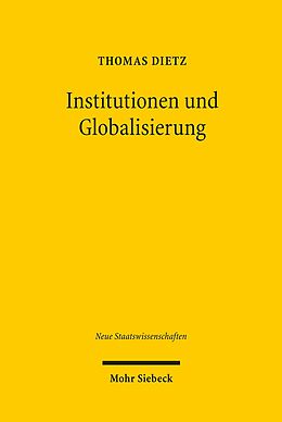 E-Book (pdf) Institutionen und Globalisierung von Thomas Dietz