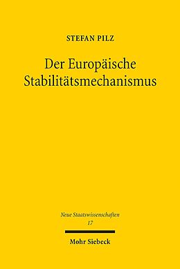 E-Book (pdf) Der Europäische Stabilitätsmechanismus von Stefan Pilz