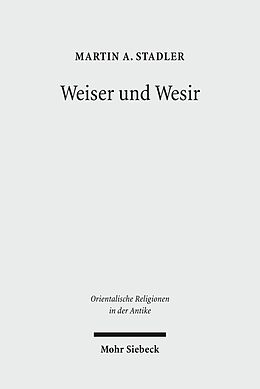 E-Book (pdf) Weiser und Wesir von Martin A. Stadler