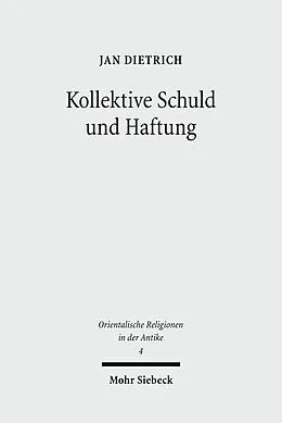 E-Book (pdf) Kollektive Schuld und Haftung von Jan Dietrich
