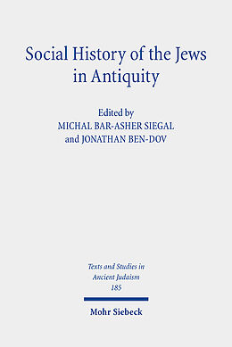 Livre Relié Social History of the Jews in Antiquity de 