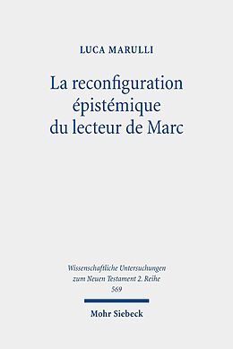 E-Book (pdf) La reconfiguration épistémique du lecteur de Marc von Luca Marulli