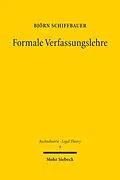 E-Book (pdf) Formale Verfassungslehre von Björn Schiffbauer