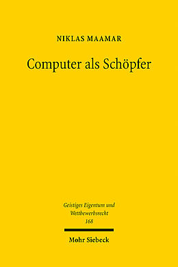 Kartonierter Einband Computer als Schöpfer von Niklas Maamar