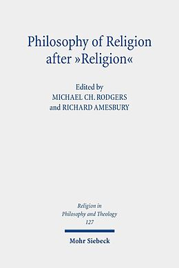 E-Book (pdf) Philosophy of Religion after 'Religion' von 