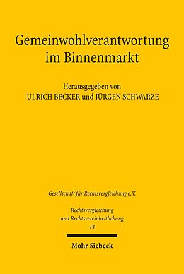 E-Book (pdf) Gemeinwohlverantwortung im Binnenmarkt von 