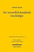 E-Book (pdf) Der verwerflich handelnde Geschädigte von Lorenz Mayr