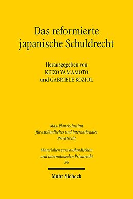 E-Book (pdf) Das reformierte japanische Schuldrecht von 
